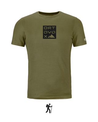 Men's T-shirt ORTOVOX 185 Merino Square TS M